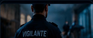 Vigilante em treinamento